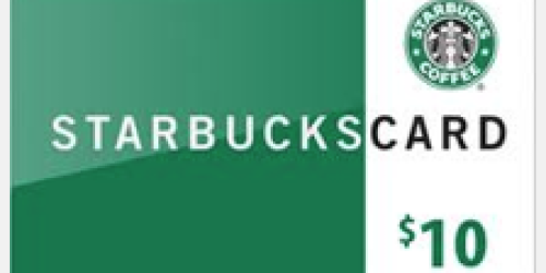 *HOT* Groupon: $10 Starbucks Gift Card Only $5 (Still Available – Limited Quantities!)