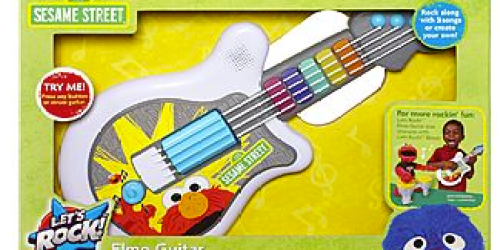 Kmart.com: Sesame Street Playskool Let’s Rock Elmo Guitar Only $7.49 (Reg. $19.99!)