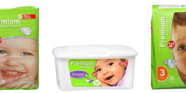 Walgreens.com: Buy 1 Get 1 FREE Walgreens Brand Diapers and Wipes + Free Shipping on $25