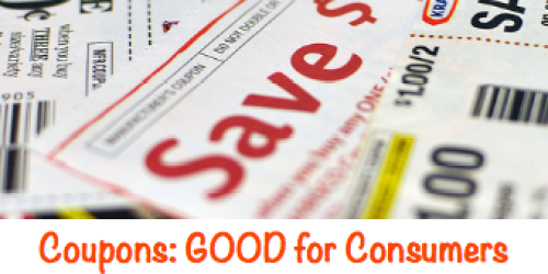 Coupons: GOOD for Consumers… but BAD for Manufacturers? I Think Not!