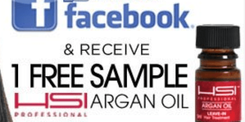 FREE HSI Professional Argan Oil Sample (First 4,000!)