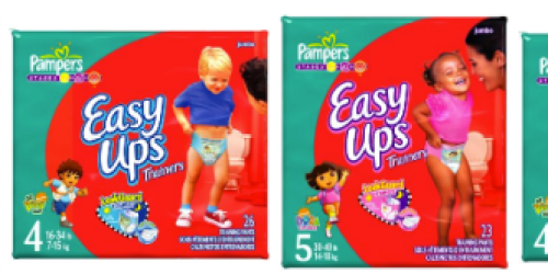 Rite Aid: Pampers Easy-Ups Only $4.97 Per Package Starting April 14th (Print Coupons Now)