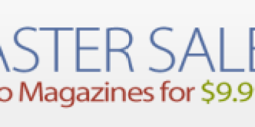 Easter Magazine Sale: One-Year Magazine Subscriptions Only $3.33 Each (ESPN, Reader’s Digest, House Beautiful + More)