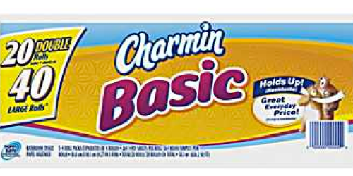Staples.com: 20 Double Rolls of Charmin Basic Toilet Paper Only $6.99 + FREE Store Pickup
