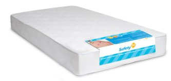 safety 1st heavenly dreams white crib mattress