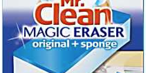 Staples.com: *HOT* Mr. Clean Magic Erasers 4-Pack Only $0.99 (Just $0.25 Per Eraser!)  + Free Shipping for Rewards Members (Today Only)