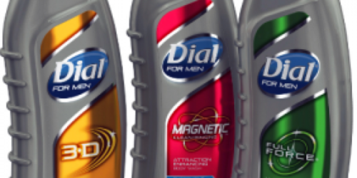 Walgreens: Dial for Men Body Wash Only $1.25 (Starting 4/21)