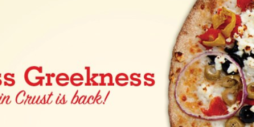 Stevi B’s Pizza Buffet: FREE Greek Thin Crust To-Go Pizza (Tomorrow Only)