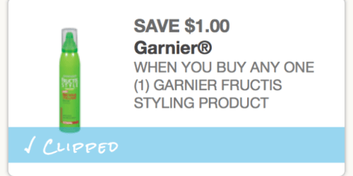 New $1/1 Garnier Fructis Styling Product Coupon = Only $0.99 at Rite Aid