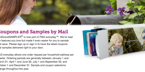 Request FREE Samples & Coupons from P&G BrandSampler (Still Available!)