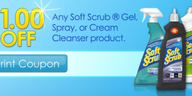 High Value $1/1 Soft Scrub Coupon (Facebook) = Only $1 Per Cleaner at CVS (Through 4/13)