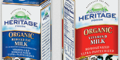 $1/1 Stremick’s Heritage Foods Organic Milk Coupon = Half Gallon Only $2.54 at Walmart