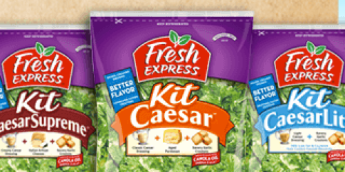 Rare $0.75/1 Fresh Express Caesar Salad Kit Coupon + Buy 1 Get 1 Free Sale at Safeway Stores