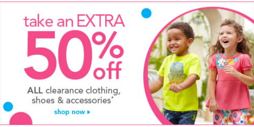Babies R Us: Extra 50% Off Clearance Clothing & Shoes + Extra 20% Off Clearance Furniture