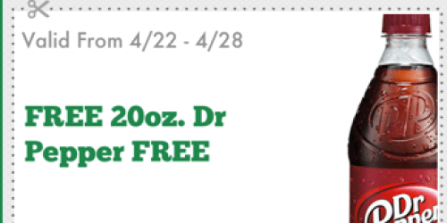 7-Eleven: FREE 20 oz. Dr. Pepper + Much More (Mobile App Users Only)