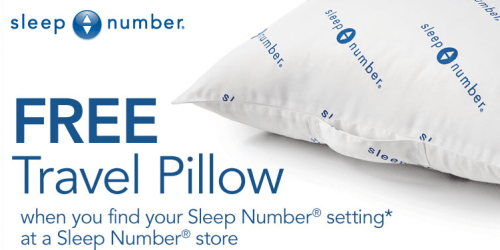 Sleep Number Stores: FREE Travel Pillow