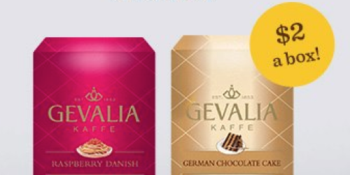*HOT* Gevalia Raspberry Danish or German Chocolate Cake Coffees Only $2.70 Each Shipped
