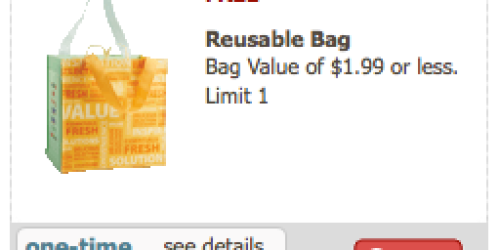 Safeway & Affiliates: FREE Reusable Bag eCoupon (Just for U Members)
