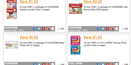 4 Huggies Coupons (Still Available!) = Great Deals at CVS and Rite Aid (Through 4/27)