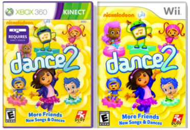 Amazon Nickelodeon Dance 2 For Wii Or Xbox Kinect Only 19 99