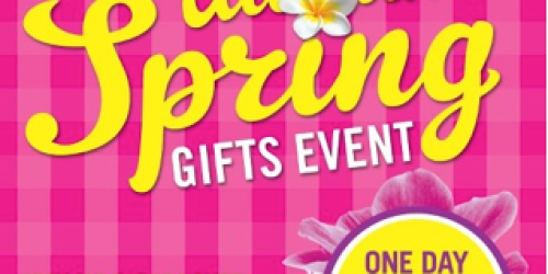 Bath & Body Works Ultimate Spring Gifts Event on May 4th = FREE Fragrance Mist with Purchase