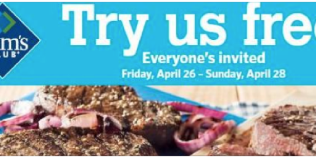 Sam’s Club Open House Weekend: Non-Members Get Free Membership Pass for 3 Days Only (4/26-4/28)
