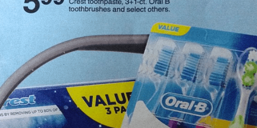 Target: Crest 3D White Toothpaste 3-Pack Possibly FREE After Gift Card (Starting 4/28)