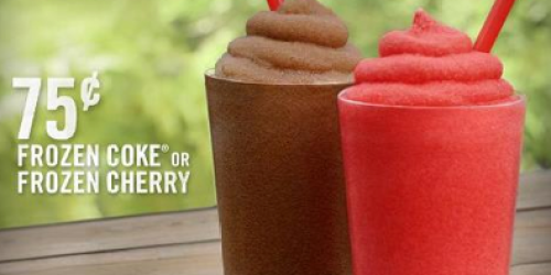 Burger King: Small Frozen Coke Or Frozen Cherry Only $0.75 (Through 5/23)