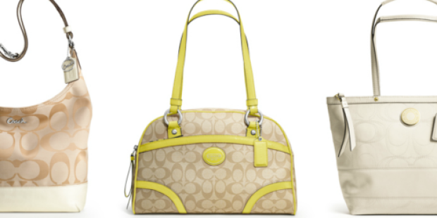 CoachFactoryOutlet.com: Extra 65% Off Already Reduced Clearance Items + 50% Off All Bags