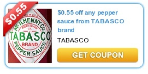 New $0.55/1 Tabasco Pepper Sauce Coupon = Only $0.79 at Walmart