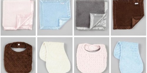 Bebe Bella Designs: 75% Off Satin & Sherpa Blankets, Select Minky Chenille Bibs and Burpies = Items as Low as $3.75 (Thru 5/28)