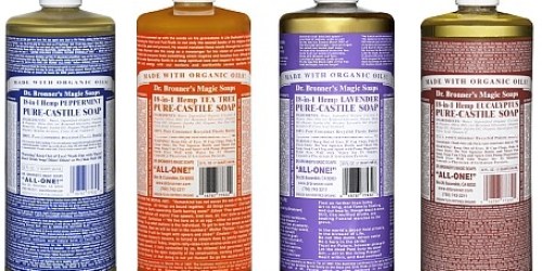 GNC.com: Dr. Bronner’s Magic Soaps Only $8.99 Each Shipped (Regularly $16.99!) + More