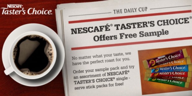 Free Nescafe Taster’s Choice Sample Pack