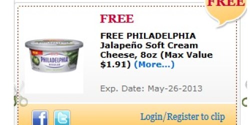 Commissary Shoppers: Free Philadelphia Jalapeno Soft Cream Cheese
