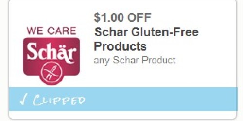 Coupons.com: High Value $1/1 Schar Gluten-Free Products Coupon = $0.67 Wafers at Walmart