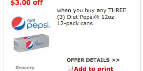 *HOT* $3/3 Diet Pepsi 12-Pack Coupon = Great Deals at Walgreens & Rite Aid (Starting 5/5)