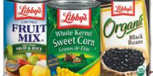 Rare $1/4 Libby’s Canned Vegetables & $1/2 Libby’s Fruit Product Coupons (Available Again!)