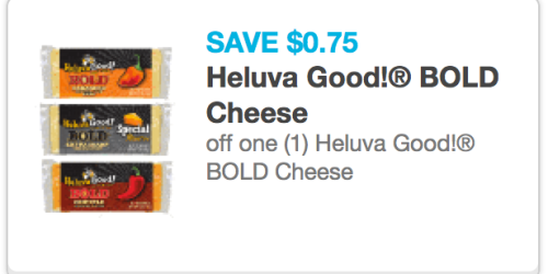 Rare $0.75/1 Heluva Good! BOLD Cheese Coupon = Only $1.43 at Walmart