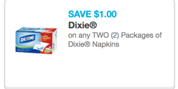 New $1/2 Dixie Napkins Coupon + Rite Aid Sale