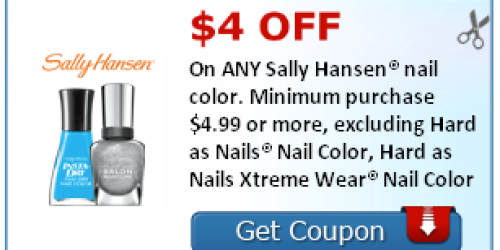*HOT* New $4/1 Sally Hansen Printable Coupon = Great Deals at Walgreens, CVS & Rite Aid
