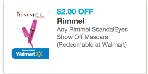 High Value $2/1 Rimmel ScandalEyes Show Off Mascara Coupon = Only $3.49 Each at CVS