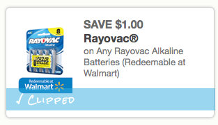 *HOT* $1/1 Rayovac Alkaline Batteries Coupon (No Size Restrictions ...