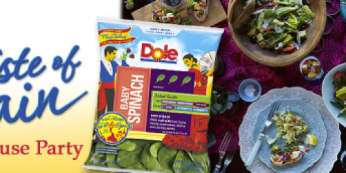 House Party: Apply to Host a Dole Salads Taste of Spain Party (On June 29th)