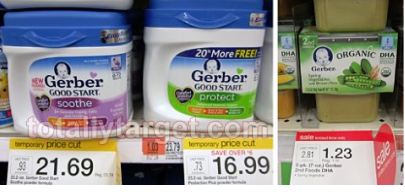 gerber soothe formula target