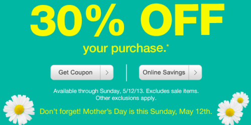 CVS: Possible 30% Off Purchase Coupon – Valid Through May 12th (Check Your Inbox!)