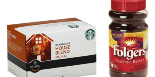 CVS: Upcoming Deals on Starbucks K-cups & Folgers Instant Coffee (Print Coupons Now!)