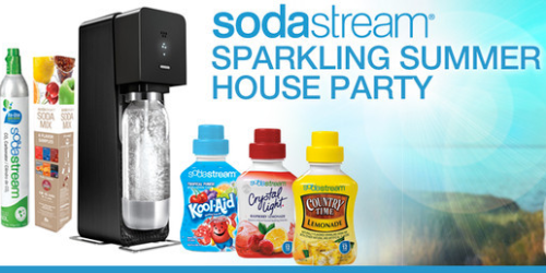 House Party: Apply to Host a SodaStream Sparkling Summer House Party on June 8th