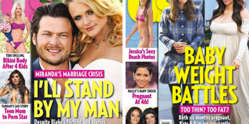 US Weekly: 1, 2 or 3 Year Subscription Only $19.99 Per Year – Just 38¢ Per Issue (Ends Tonight)