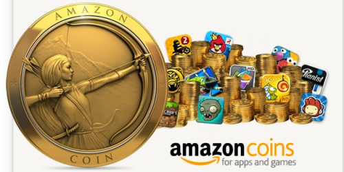 Amazon Coins: FREE 500 Coins (Worth $5!) to Buy Apps & Games for Kindle Fire Owners