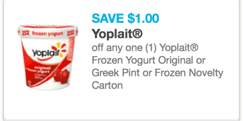 New $1/1 Yoplait Frozen Yogurt Coupon = Only $1.98 at Walmart